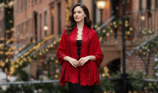 Christmas Gifting Made Chic: Luxury Scarves & Wraps for Her