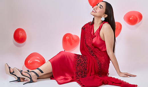 Using Scarves to Add a Pop of Color to Your Outfit this Valentines Day