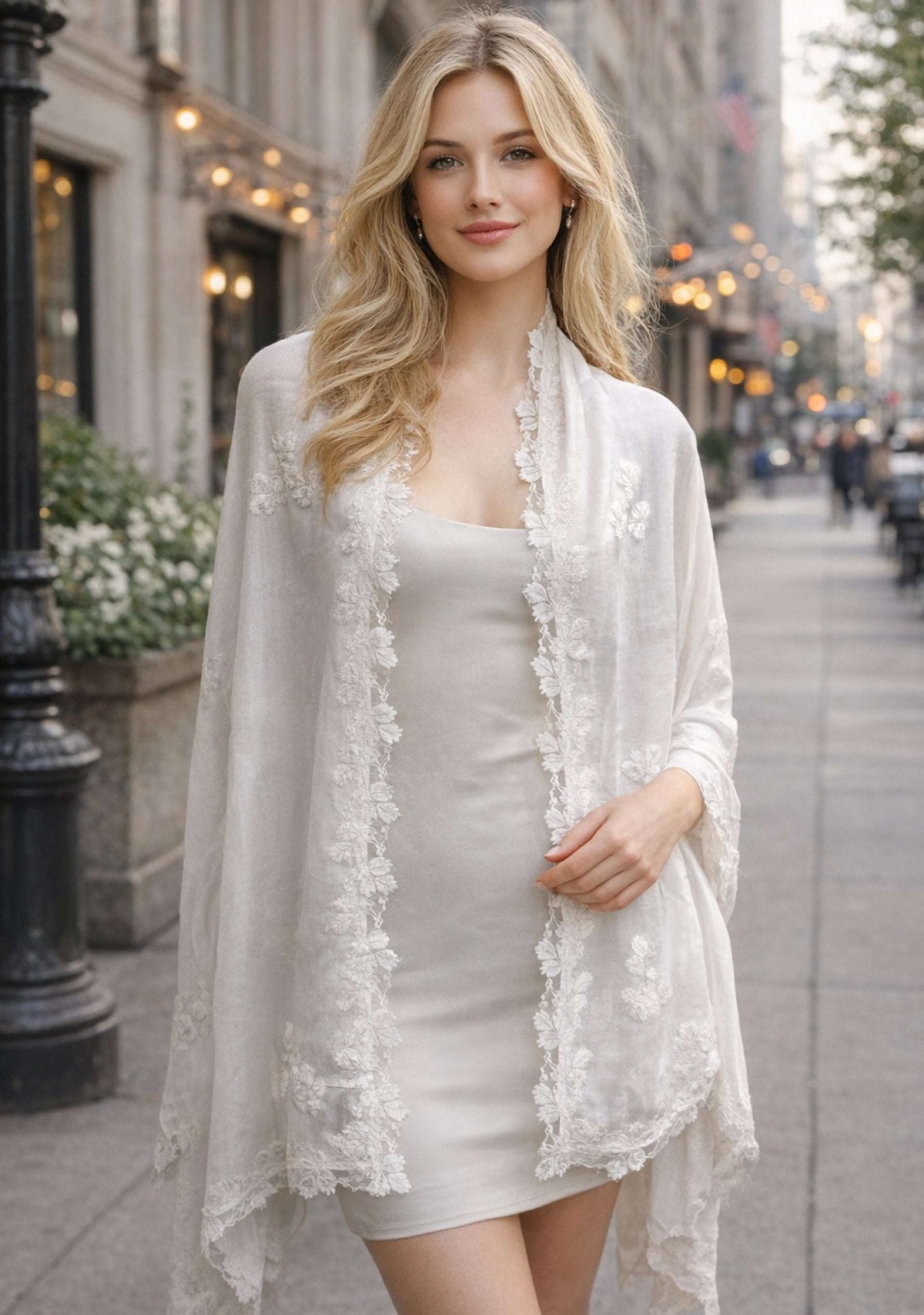 Ivory Modal Scarf
Ivory Lace