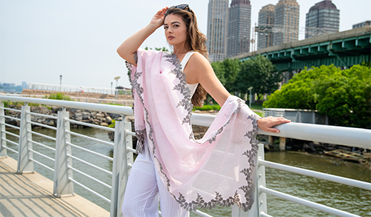 Styling Our Linen Scarves for the Summer!