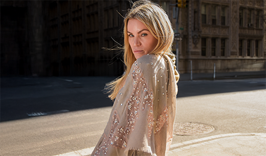 Everyday Opulence: Scarves Embellished with Lace, Embroidery & Beadwork