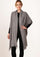 Mousse Knitted Fine Wool & Cashmere Wrap Silver Lurex