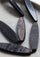 Double-Layer Oblong Dark Brown-Natural Buffalo Horn Necklace jewelry
