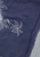 Navy Blue & Steel Gray Cashmere Scarf Silver Sequin & Metalic Embroidery