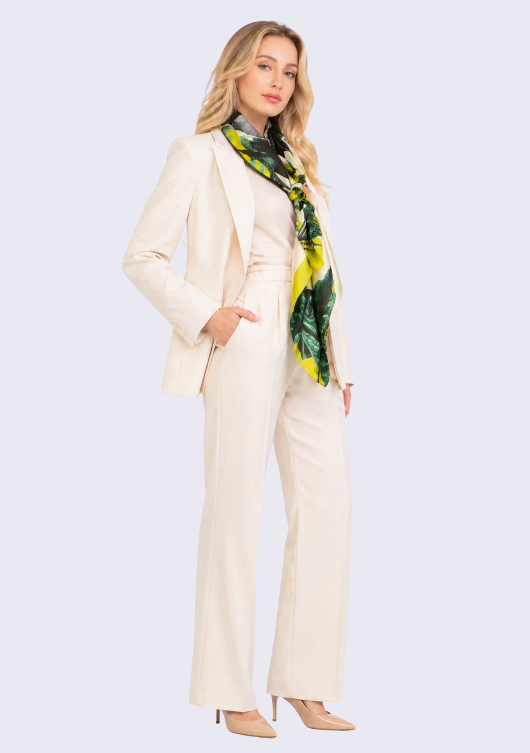 Toucan Print Silk Square Scarf