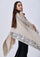 Beige Cashmere Scarf
Black & Beige Embroidery and Lace
