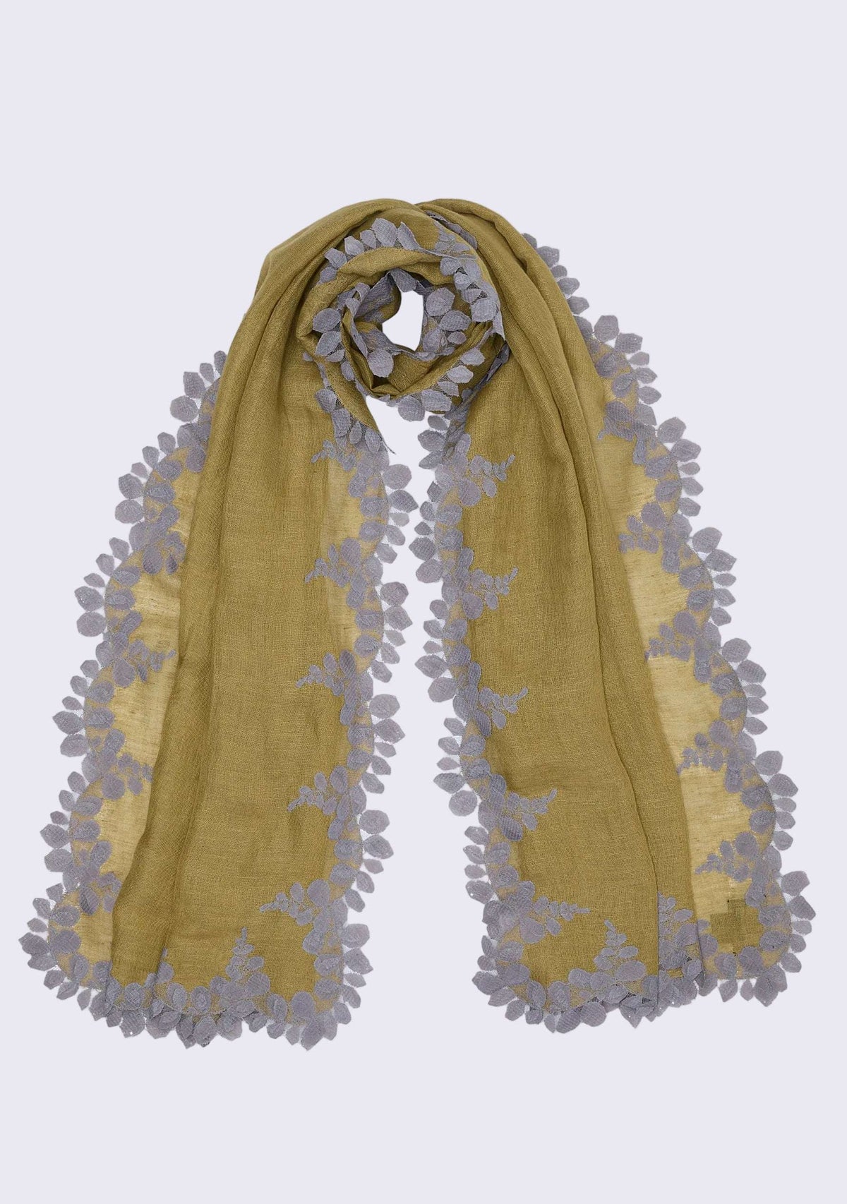 Mustard Linen & Modal Scarf
Mousse Lace