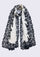 Ivory Cashmere Scarf
Black Embroidery & Ivory Lace