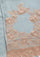 Azure Cashmere Scarf with Dual Shade Beige - Copper Chantilly Lace