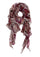 Multi-colored Stripe Print Georgette Elasticated Scarf