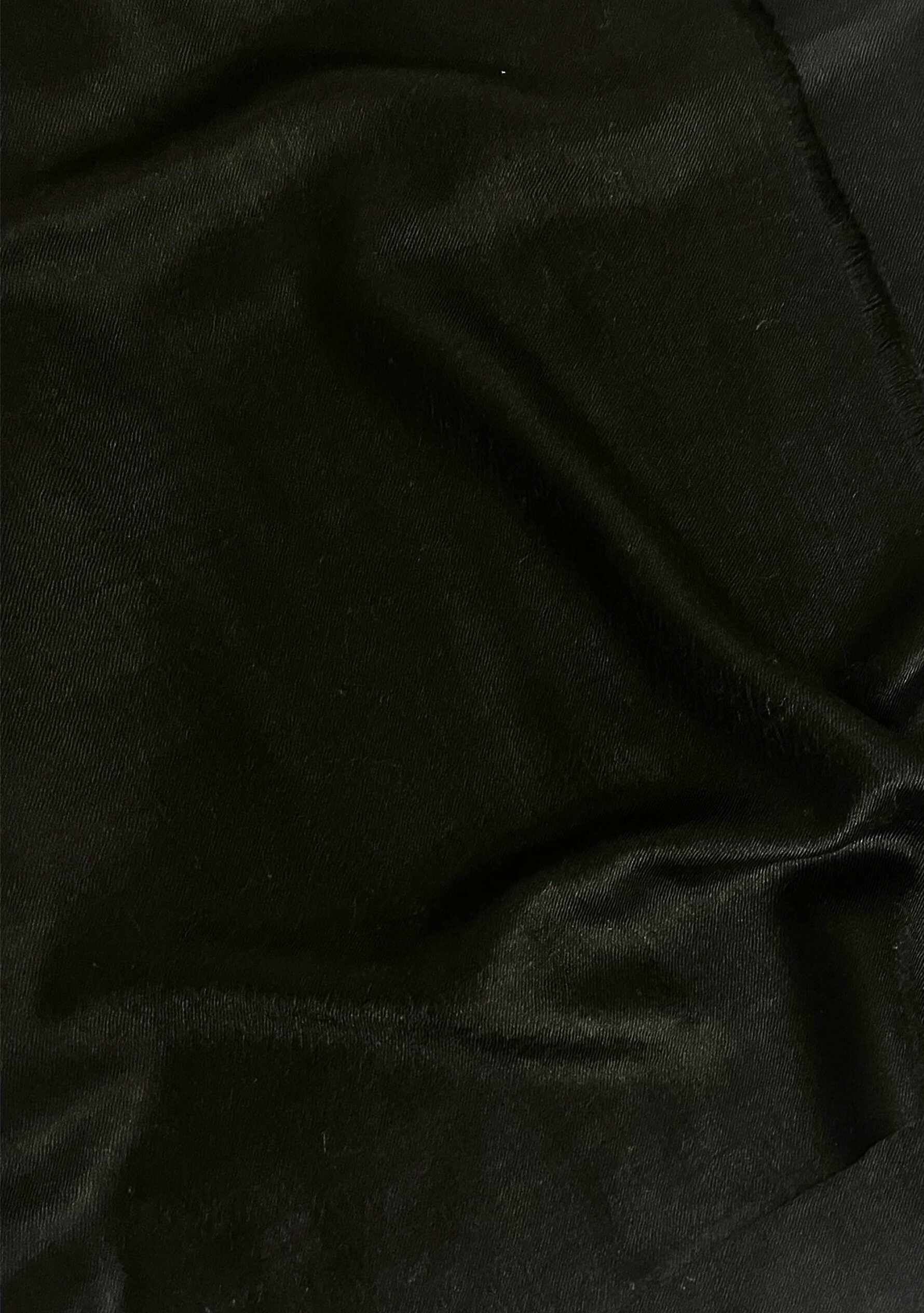Black superfine cashmere pashmina scarf
