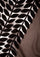 Mousse cashmere scarf with charcoal suede leather applique