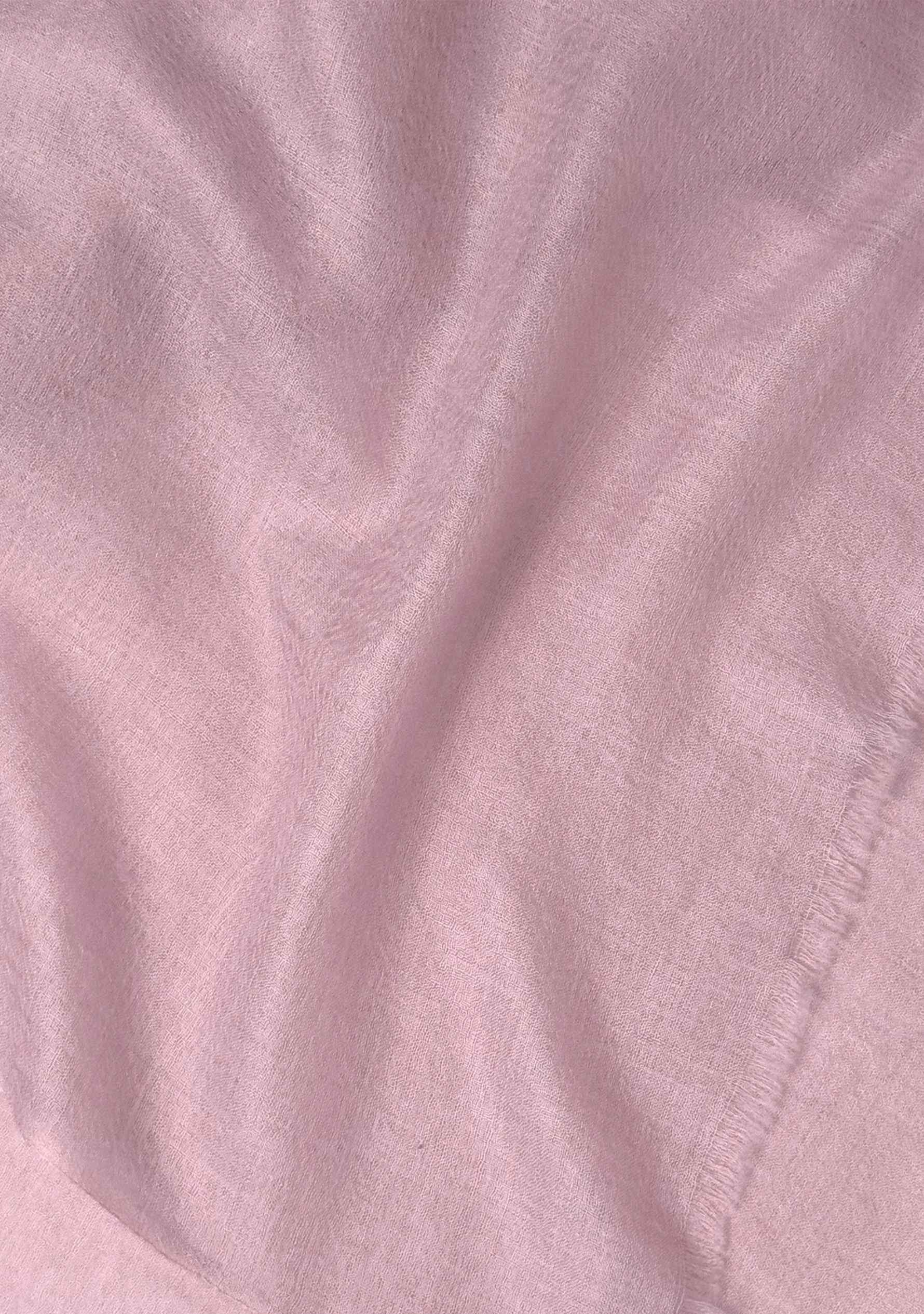 Soft pink superfine cashmere pashmina scarf