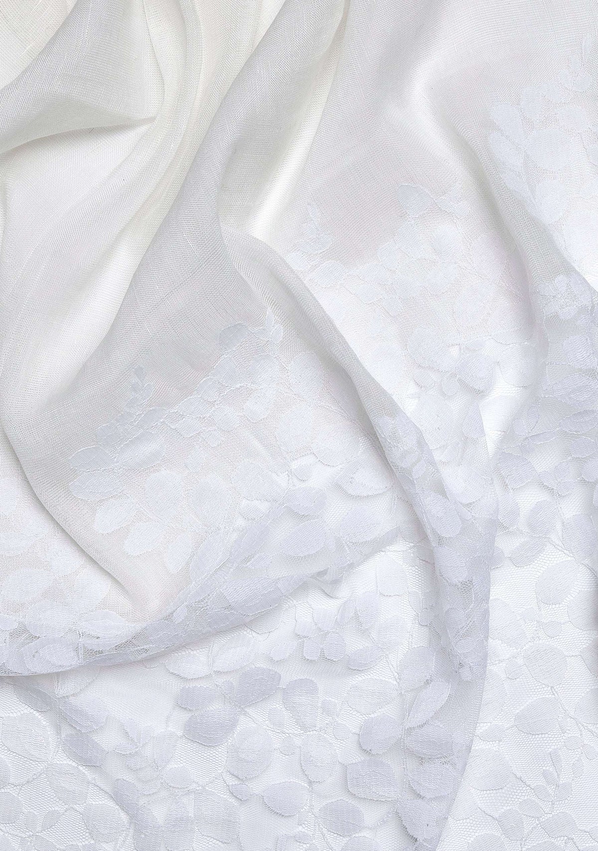 Ivory Linen & Modal Scarf
Ivory Lace