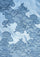 Powder Blue Modal Scarf Steel Blue Lace