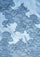 Powder Blue Modal Scarf Steel Blue Lace